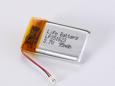 Batteria LiPo Ultrasottile LP251730 3.7V 90mAh